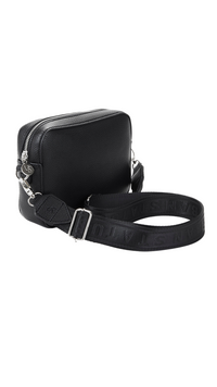 Bond Crossbody Bag (Black/Silver)