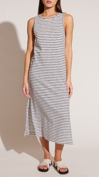 Aries Stripe Midi Dress