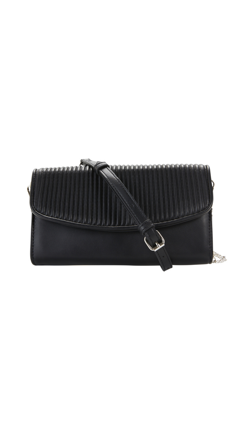 Jackie Cross Body Bag (Black)