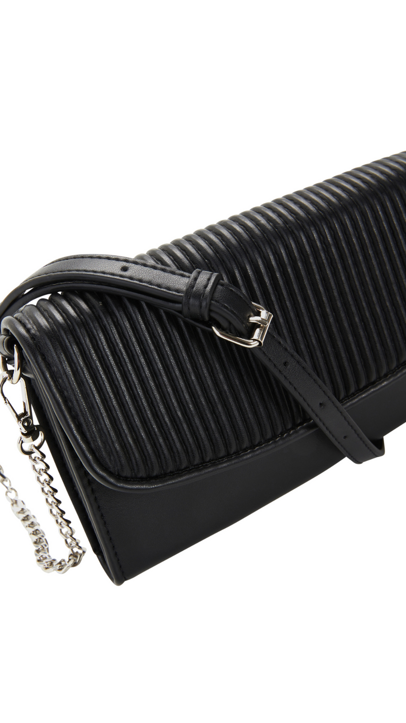 Jackie Cross Body Bag (Black)