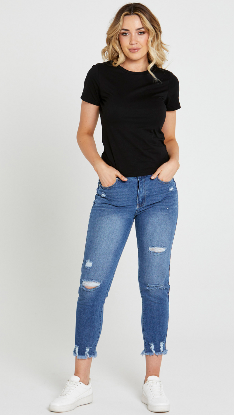 Chloe Tee (Black)
