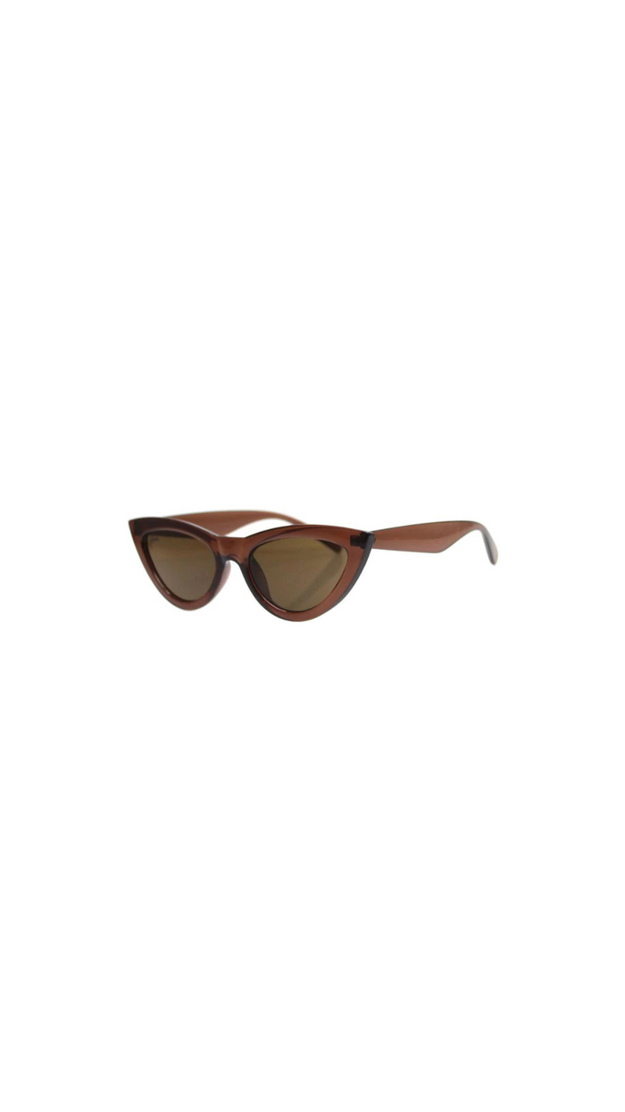 Kiss Kiss Sunglasses (Mocha)