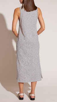 Aries Stripe Midi Dress