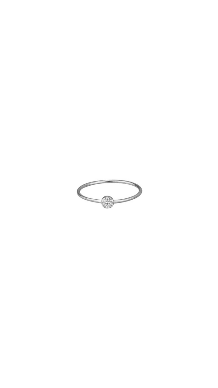 Petite Circle Ring (Silver)