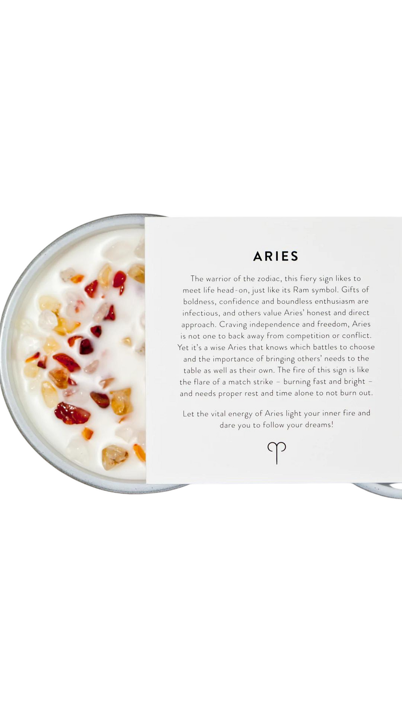 Astrological Candle - Aries (Pick Up Only)